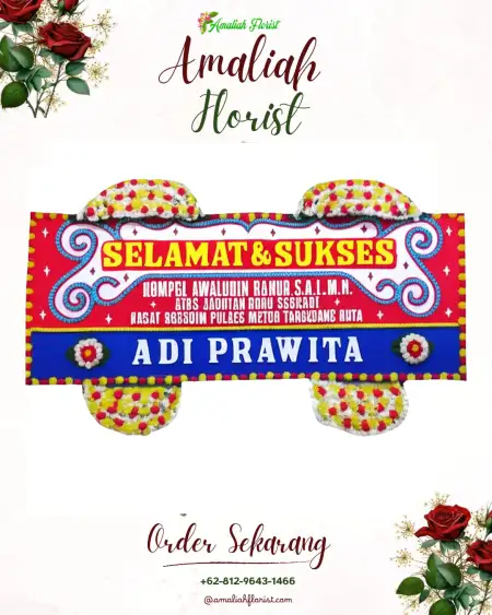 Papan Bunga Ucapan Selamat Dukuhdimoro
